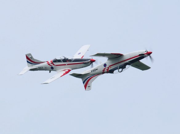 Krila Oluje / Wings of Storm auf Pilatus PC-9M © Doppeladler.com