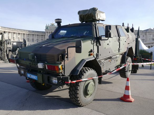Neuer Dingo 2 A3 PatSi mit Waffenstation WS4 Panther (Herstellerbezeichnung DINGO 2 A3.3). 58 Stk wurden bestellt © Doppeladler.com