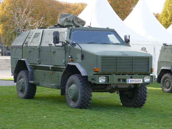 Allschutz-Transportfahrzeug ATF Dingo 2 als Patrouillen- und Sicherungsfahrzeug © Doppeladler.com