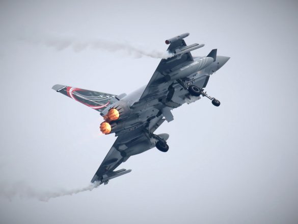 Eurofighter Typhoon '7L-WB' der österreichischen Luftstreitkräfte © Doppeladler.com