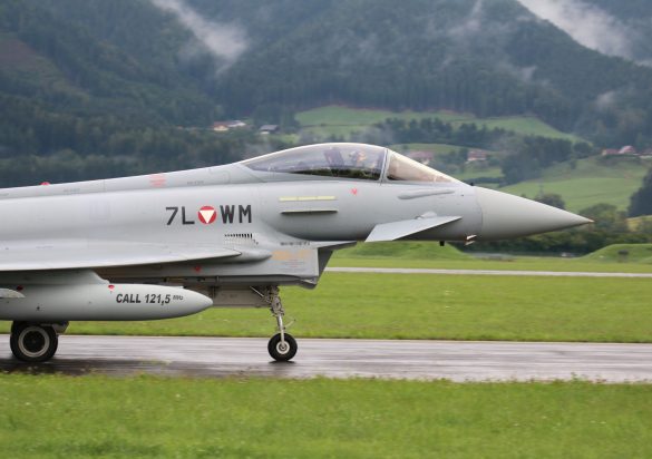 Eurofighter Typhoon '7L-WM' der österreichischen Luftstreitkräfte © Doppeladler.com