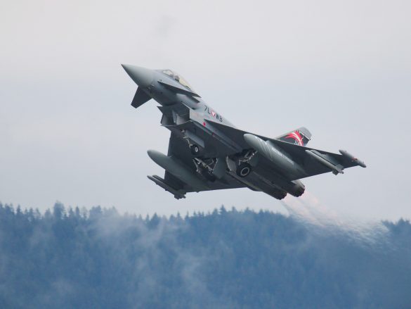 Eurofighter Typhoon '7L-WB' der österreichischen Luftstreitkräfte © Doppeladler.com