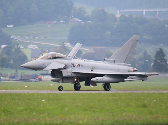 Eurofighter Typhoon '7L-WN' der österreichischen Luftstreitkräfte © Doppeladler.com