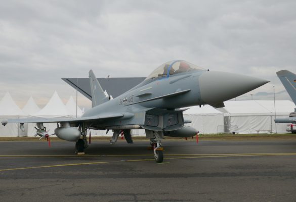 Eurofighter Typhoon '31+45' der Deutschen Luftwaffe © Doppeladler.com