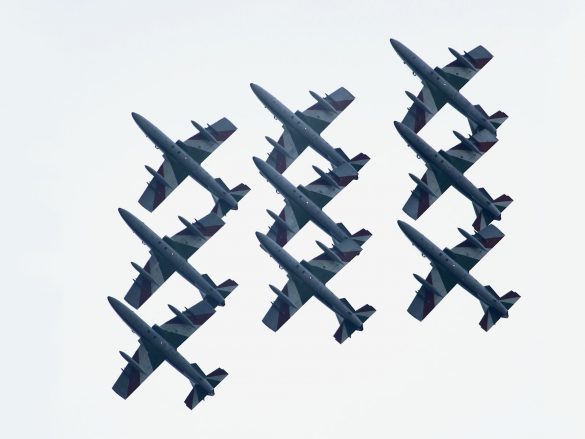 Frecce Tricolori (Aermacchi MB-339 PAN) © Doppeladler.com