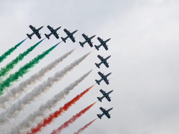 Frecce Tricolori (Aermacchi MB-339 PAN) © Doppeladler.com