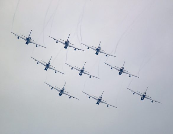 Frecce Tricolori (Aermacchi MB-339 PAN) © Doppeladler.com