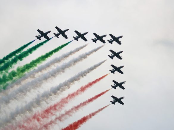 Frecce Tricolori (Aermacchi MB-339 PAN) © Doppeladler.com