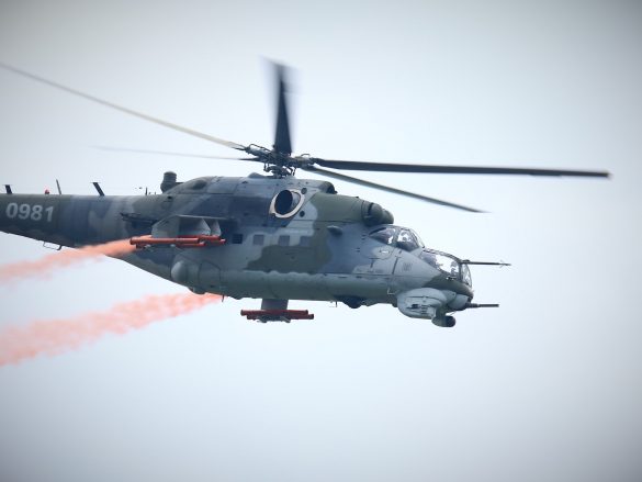 Mil Mi-24V Hind '0981' aus Tschechien © Doppeladler.com