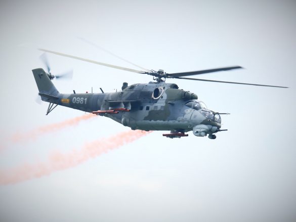 Mil Mi-24V Hind '0981' aus Tschechien © Doppeladler.com