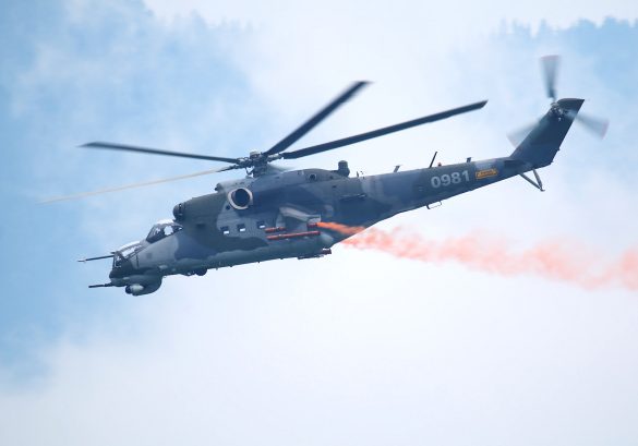Mil Mi-24V Hind '0981' aus Tschechien © Doppeladler.com