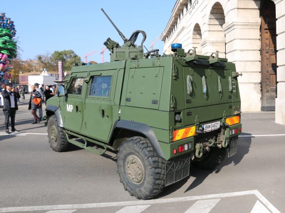 Geschütztes Mehrzweckfahrzeug GMF HUSAR der Militärpolizei © Doppeladler.com