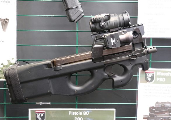5,7 mm Maschinenpistole P90 Tactical von FN Herstal © Doppeladler.com