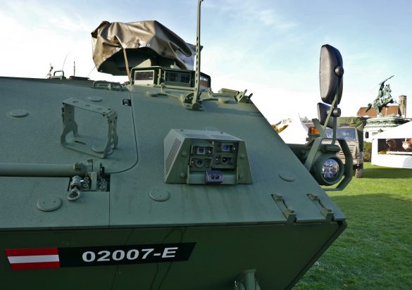 Rundumsichtsystem OIP Sensor Systems SENTINEL des PANDUR Evolution von GDELS Steyr © Doppeladler.com