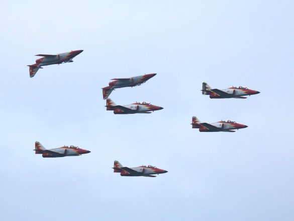 Patrulla Aguila (CASA C-101 Aviojet) © Doppeladler.com