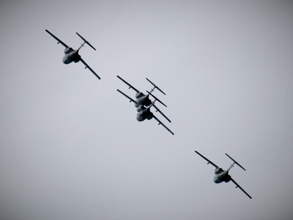 Saab 105 Oe 4er-Formation © Doppeladler.com