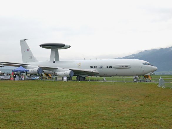 Boeing E-3A Sentry 'LX-N90454', ein AWACS der NATO © Doppeladler.com
