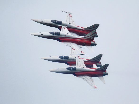Patrouille Suisse auf Northrop F-5E Tiger II © Doppeladler.com