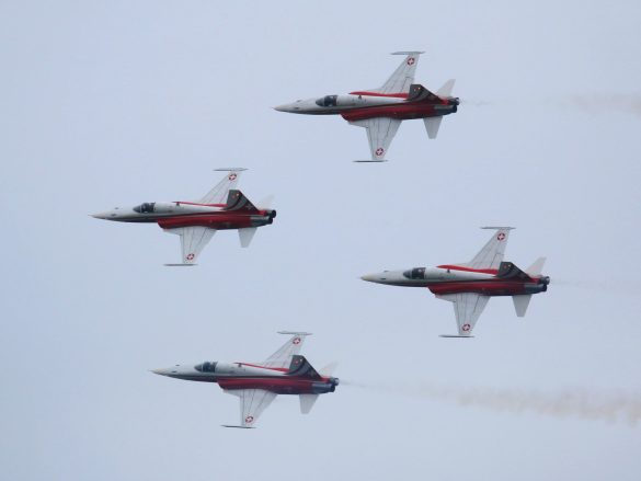 Patrouille Suisse auf Northrop F-5E Tiger II © Doppeladler.com