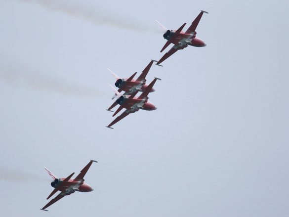 Patrouille Suisse auf Northrop F-5E Tiger II © Doppeladler.com