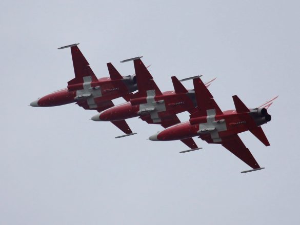 Patrouille Suisse auf Northrop F-5E Tiger II © Doppeladler.com