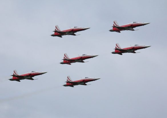 Patrouille Suisse auf Northrop F-5E Tiger II © Doppeladler.com