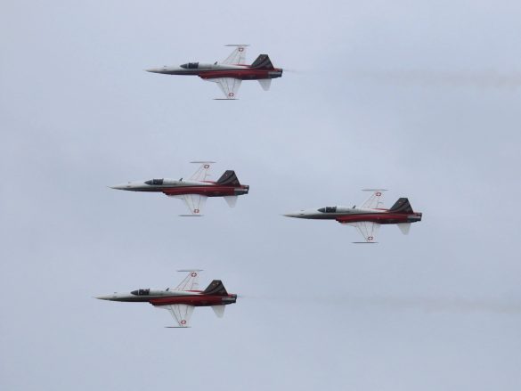 Patrouille Suisse auf Northrop F-5E Tiger II © Doppeladler.com