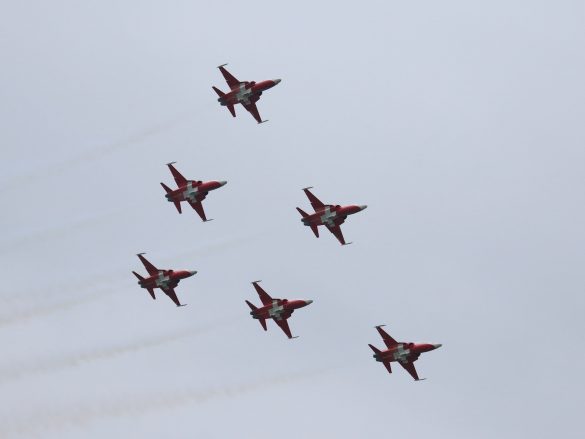 Patrouille Suisse auf Northrop F-5E Tiger II © Doppeladler.com