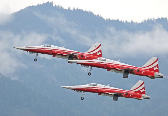 Patrouille Suisse auf Northrop F-5E Tiger II © Doppeladler.com