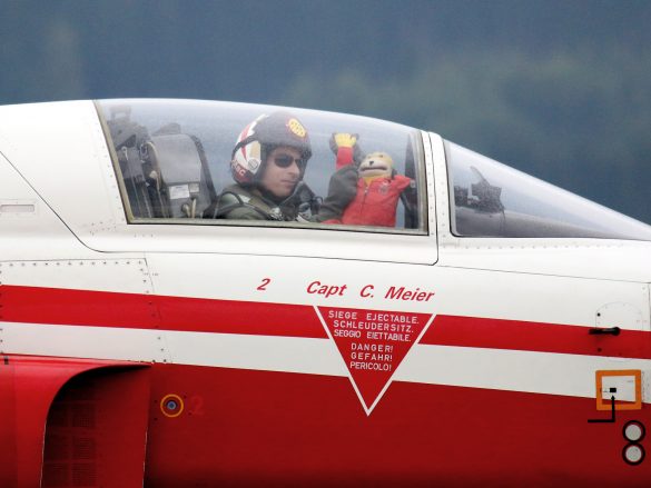 Patrouille Suisse auf Northrop F-5E Tiger II © Doppeladler.com