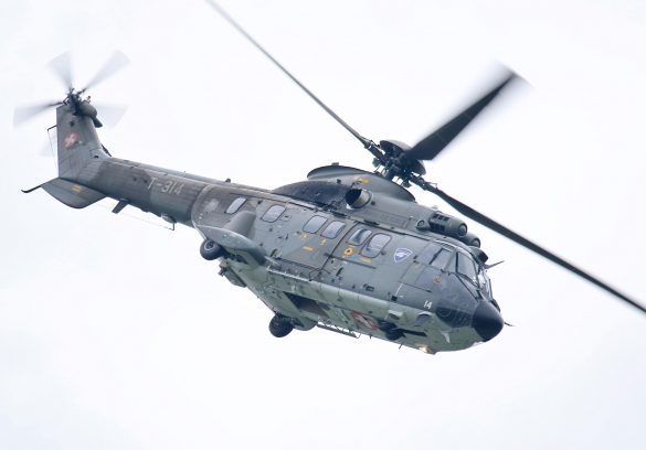 Aerospatiale AS332M1 Super Puma 'T-314' der Schweizer Luftwaffe © Doppeladler.com