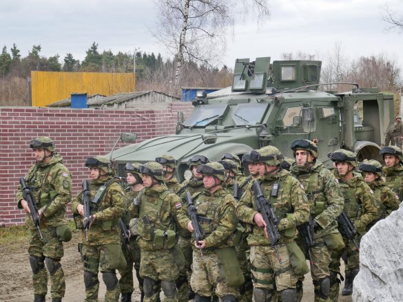 Kroatisches Force Protection Element des CSSBn © Doppeladler.com