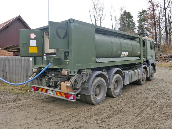 Das Trinkwasser wurde in der Main Operating Base in Langenlebarn selbst aufbereitet © Doppeladler.com