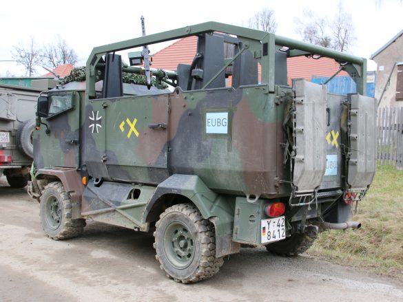 Der MUNGO kann in einem CH53 transportiert werden und 2+10 Personen befördern © Doppeladler.com