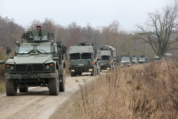 Das Combat Service Support Battalion (CSSBn) rückt nach © Bundesheer