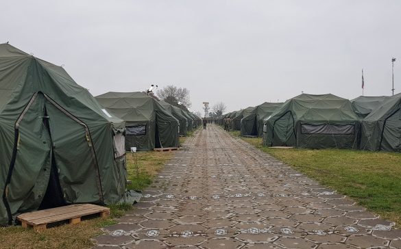 Die Main Operating Base der Battlegroup © Bundesheer