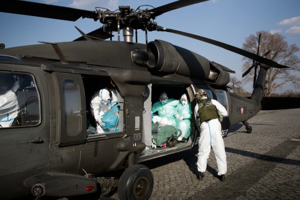 28.03.2020 - Ankunft im Sanitätszentrum OST © Bundesheer