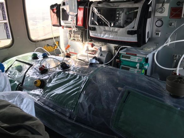 MedEvac Container für den BLACK HAWK im Einsatz © Bundesheer