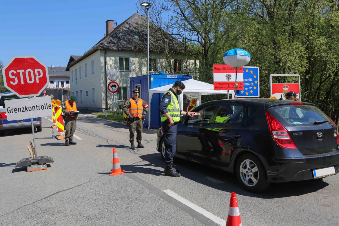 COVID-19 Assistenzeinsatz - hier das Grenzmanagement © Bundesheer