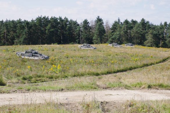 Schützenpanzer Ulan gehen in Stellung © Doppeladler.com