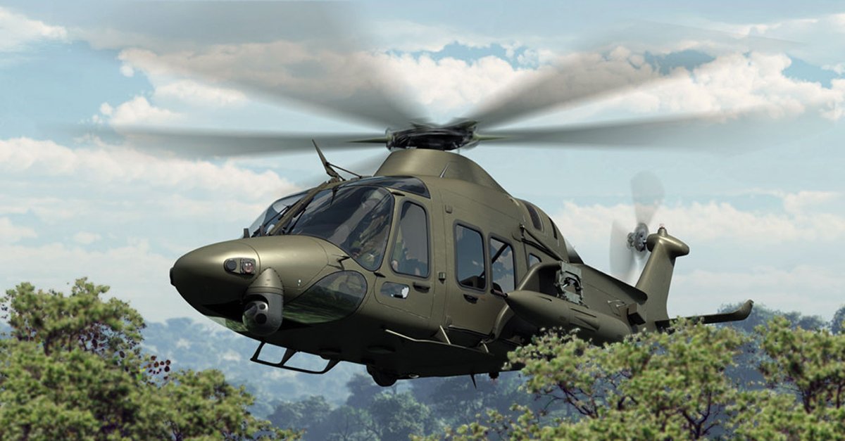 Konzept für einen bewaffneten AW169M © Leonardo