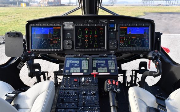Cockpit von Rockwell-Collins einer zivilen AW169 © Leonardo