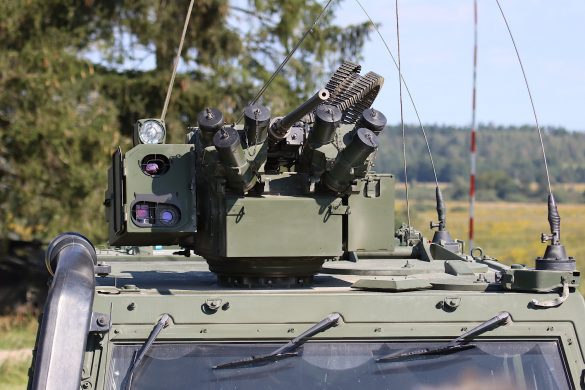 Waffenstation WS4 Panther mit 12,7 mm üsMG © Doppeladler.com