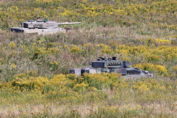 Das dynamische Duo: Kampfpanzer Leopard 2A4 und Schützenpanzer Ulan © Doppeladler.com