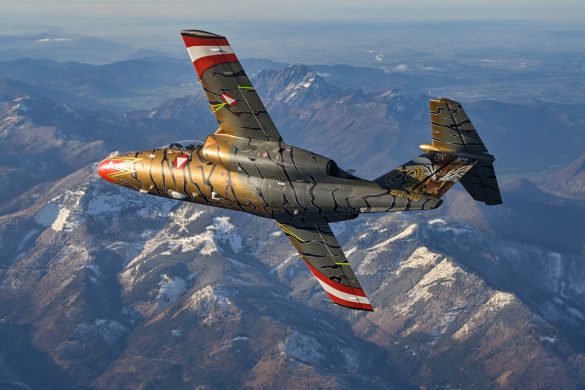SAAB 105 OE BJ-40 "Golden Tiger" © Bundesheer