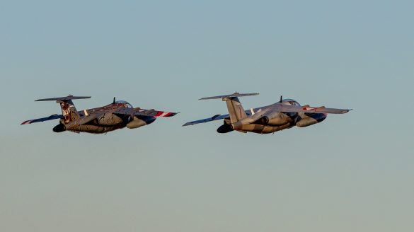 BJ-40 und RI-29 beim letzten Einsatz der SAAB 105 © Bundesheer