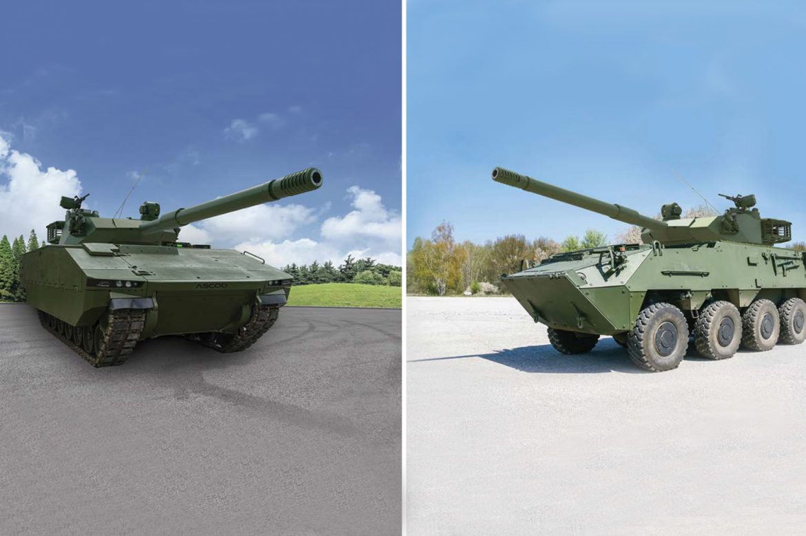 Leichter Kampfpanzer SABRAH auf ASCOD oder PANDUR © ELBIT