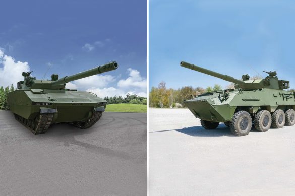 Leichter Kampfpanzer SABRAH auf ASCOD oder PANDUR © ELBIT