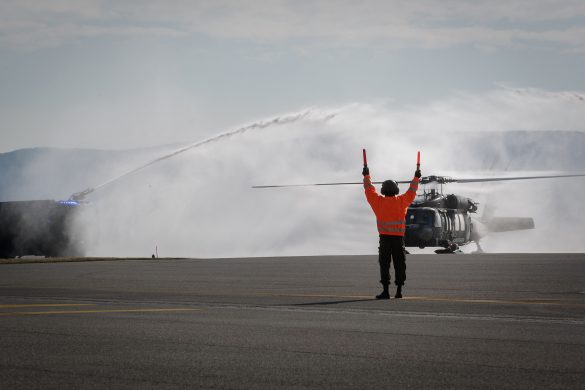 Die offizielle Übergabe des modifizierten BLACK HAWK erfolgte am 15.03.2021 © Bundesheer