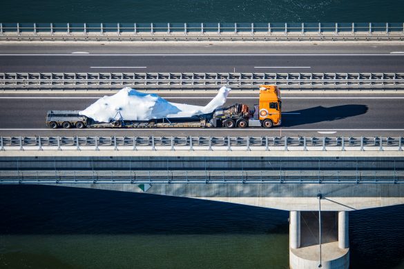 Der Prototyp kam per Schiff und LKW von Alabama nach Langenlebarn © Bundesheer